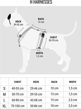 Valeurs nutritives et ingrédients MORSO Hondentuig H-Tuig Gerecycled Full Metal Dog Bruin (Chien)