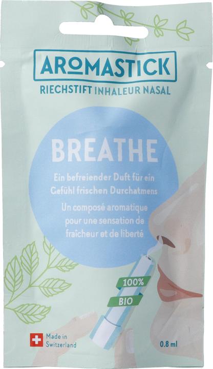 Produktbild Aromastick Riechstift 100% Bio Breathe