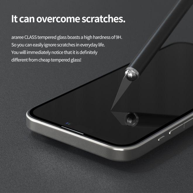 Produktbild Araree CLASS Panzer Glas Displayschutz Easy Install Kit (1 Stück, Apple iPhone 16 Pro Max)