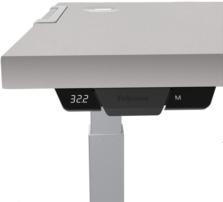 Actual product image Fellowes Tischplatte Levado 140 x 80 cm, Grau (140 x 80 cm)