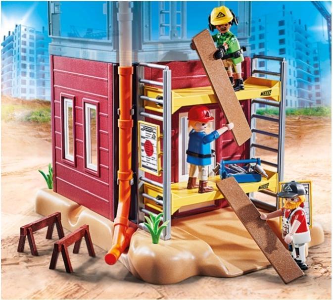 Image du produit Playmobil 70446 Échafaudage avec ouvriers (70446, Playmobil City Action)