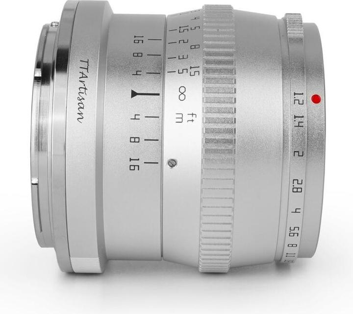 Produktbild TTArtisan Festbrennweite APS-C 50 mm f1.2 – MFT (Micro Four Thirds, APS-C / DX)