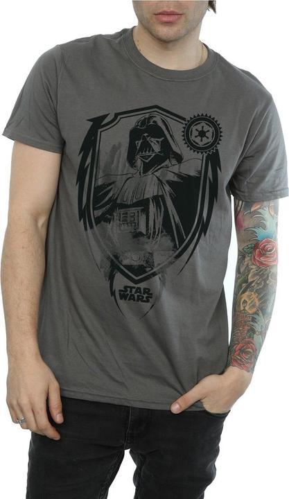 Image du produit Star Wars - T-shirt DARTH VADER SHIELD - Homme (XL)