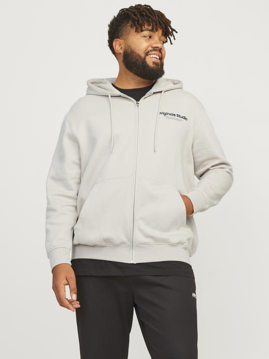 Actual product image Jack & Jones Jorvesterbro Sweat Zip Hood Noos Pls (XXL)