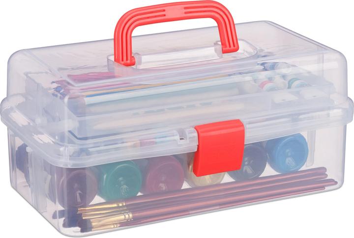 Produktbild Relaxdays Aufbewahrungsbox (33 x 19.5 x 14 cm, 9 l)