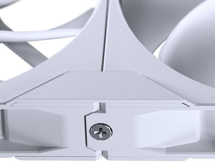 Productafbeelding Phanteks M25 Gen2 PWM D-RGB ventilator - omgekeerd blad, 120mm, wit (120 mm)