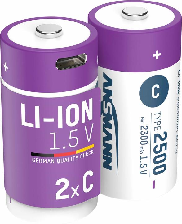 Ansmann Baby C (2 Stk., C, 2300 mAh)