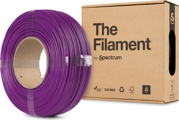Actual product image The Filament ReFill PETG 1.75mm PLASMA PURPLE 1kg (PETG, 1.75 mm)