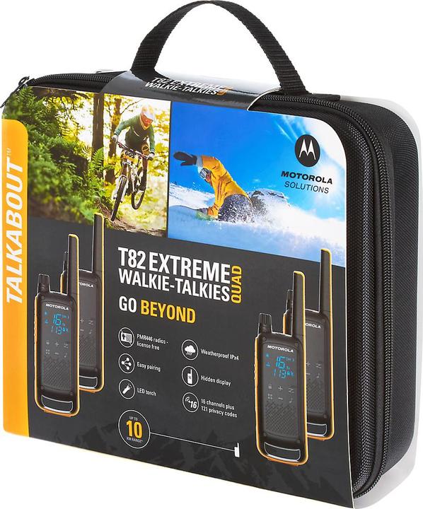 Image du produit Motorola TLKR T82 Extreme Quadpack Extreme Quadpack (10 km)