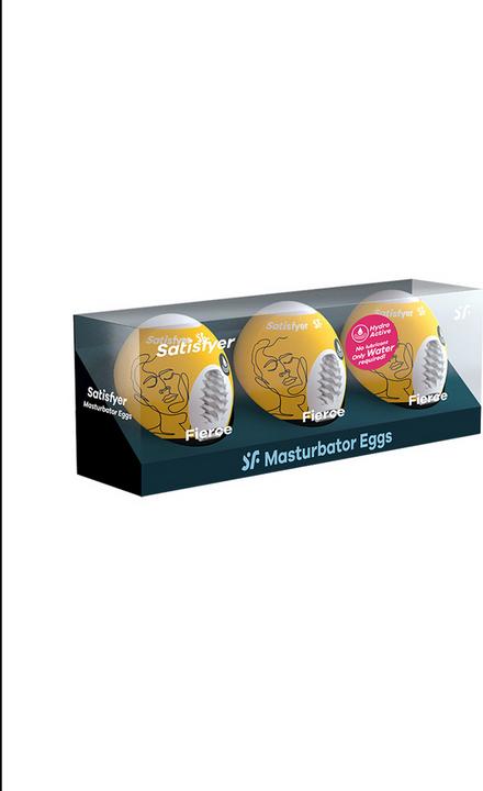 Actual product image Satisfyer Masturbator Egg Set - Fierce