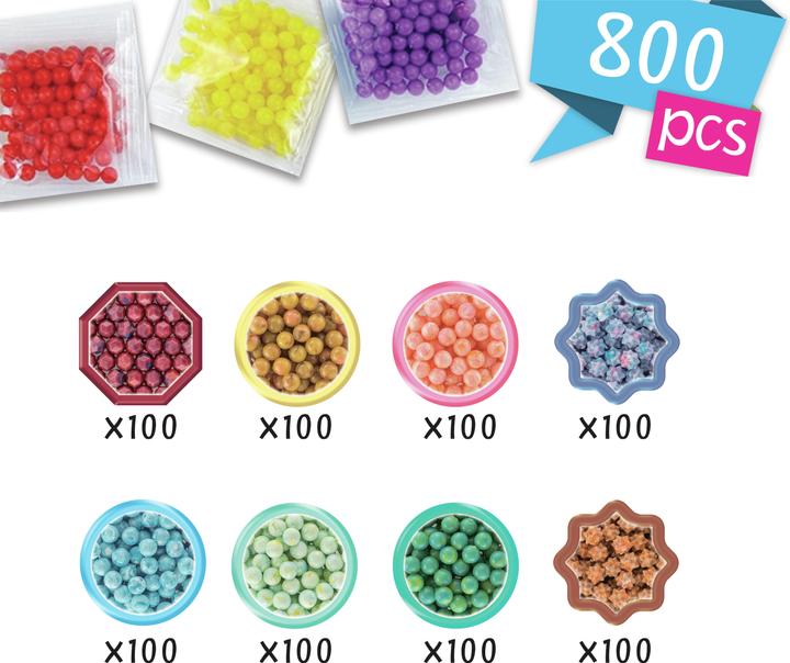 Actual product image Aquabeads Aquarellperlen