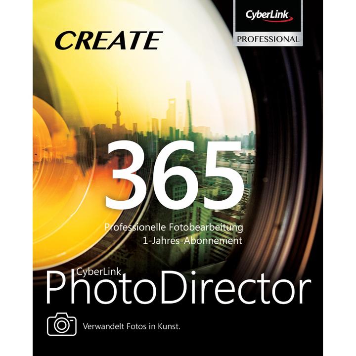 Produktbild CyberLink PhotoDirector 365 (1 User, 1 Geräte/User, 12 Monate)