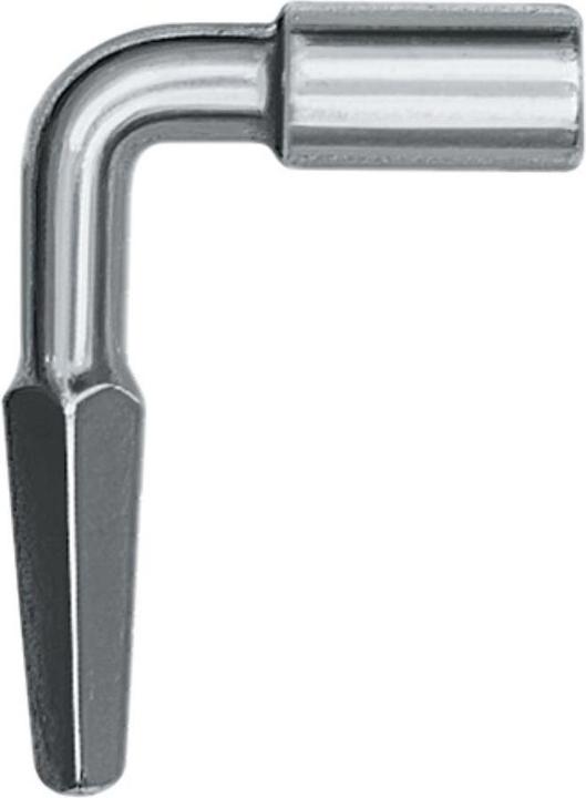 Amf Clé d'architecte 84 Douille 8 mm Carré 5-9,5 mm Longueur 70 mm galvanisé (Cylindre double profilé)