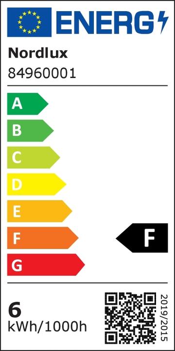 Energy Label Nordlux Roar, Kip, Dim.,IP23 (590 lm)