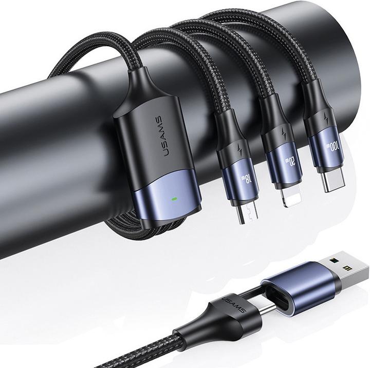 Produktbild Usams 3in1 (1.20 m, USB 3.0, 65 W)