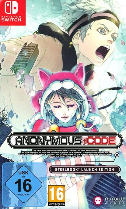 Produktbild Spike Chunsoft Anonymous Code Steelbook - Launch Edition (Switch, Switch Lite, Switch OLED, DE)