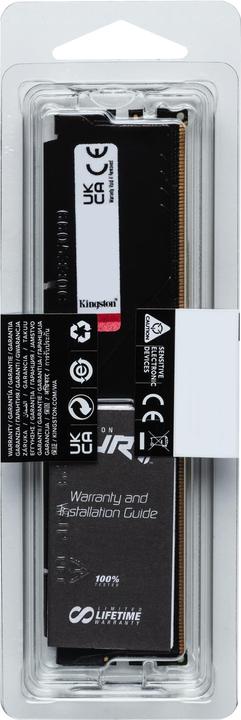 Immagine prodotto Kingston Bestia della furia (1 x 16GB, 6000 MHz, RAM DDR5, DIMM)