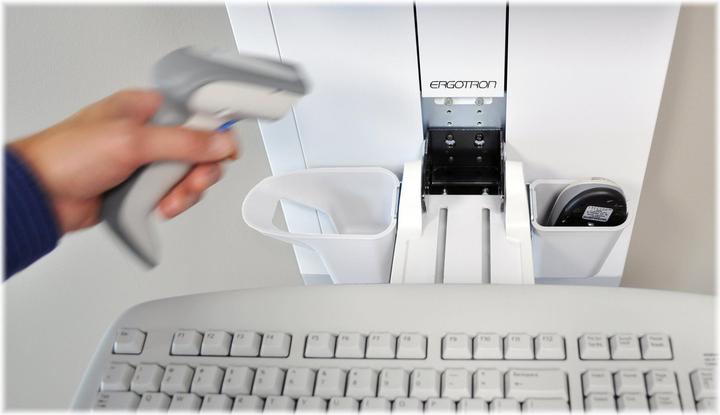 Actual product image Ergotron Styleview Vertical Lift White (Wall, 24")