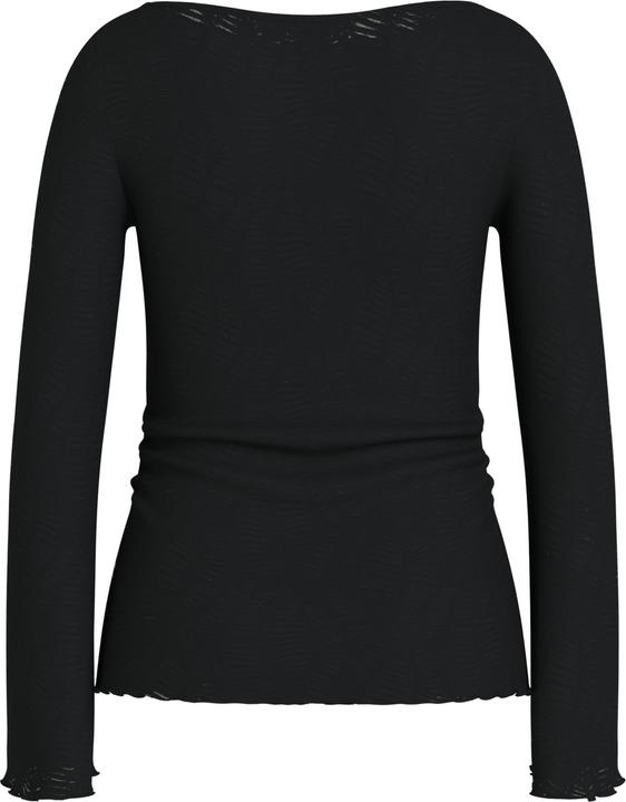 Actual product image Vila Boat-neck top with long sleeves (XS)