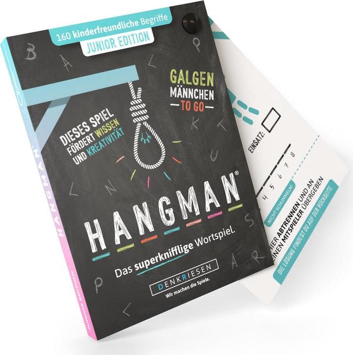 Produktbild Denkriesen Hangmann - Junior Edition (Deutsch)