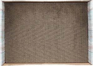 Immagine prodotto Trixie Graffiatoio, cartone, erba gatta, 45×12×33 cm, turchese (33 cm, Turchese)
