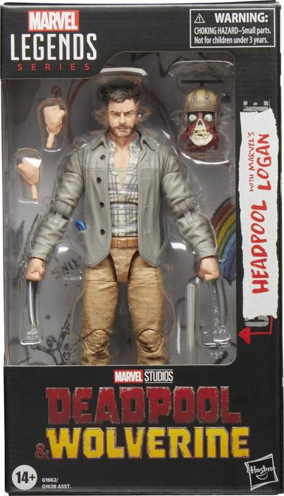 Actual product image Hasbro Marvel - Logan The Black Series