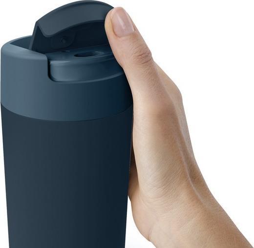 Immagine prodotto Joseph Joseph Tazza da viaggio Sipp con coperchio a cerniera - 454 ml 16 fl. oz - Blu (0.45 l)