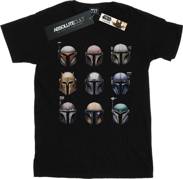 Produktbild Star Wars The Mandalorian Helmet Display TShirt (XL)