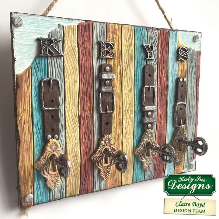 Image du produit Katy Sue Designs Gaufrage silicone clé et serrure