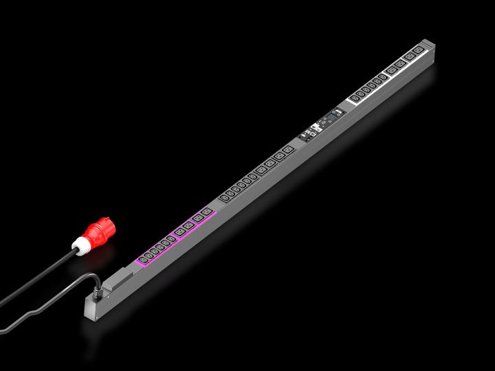 Produktbild Rittal 7979238 PDU metered 16A/3P CEE 18xC13 + 12xC19 PDU Basic Stromverteilung