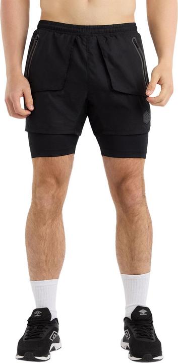 Actual product image Umbro Mens Pro Training Elite Hybrid Short (L)