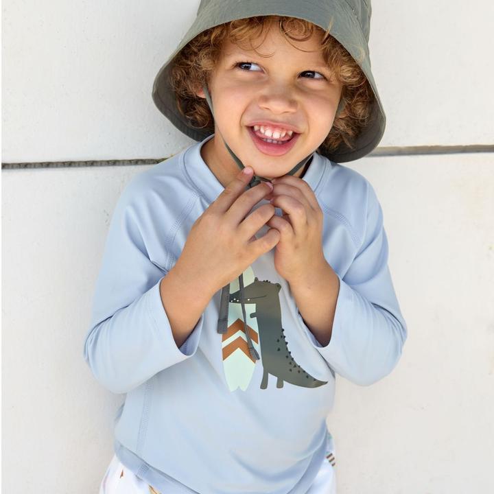 Produktbild Lässig Baby-Bademode Bade-Shirt LSF Long Sleeve Rashguard - Crocodile (68)
