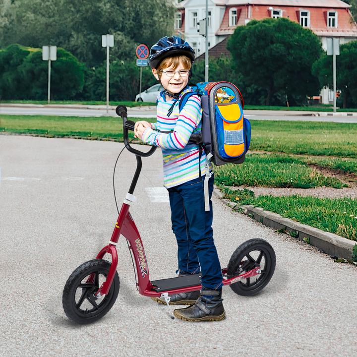 Produktbild Homcom Kinderroller Anti-Rutsch Trittfläche, Metallfahrradständer zum Parken