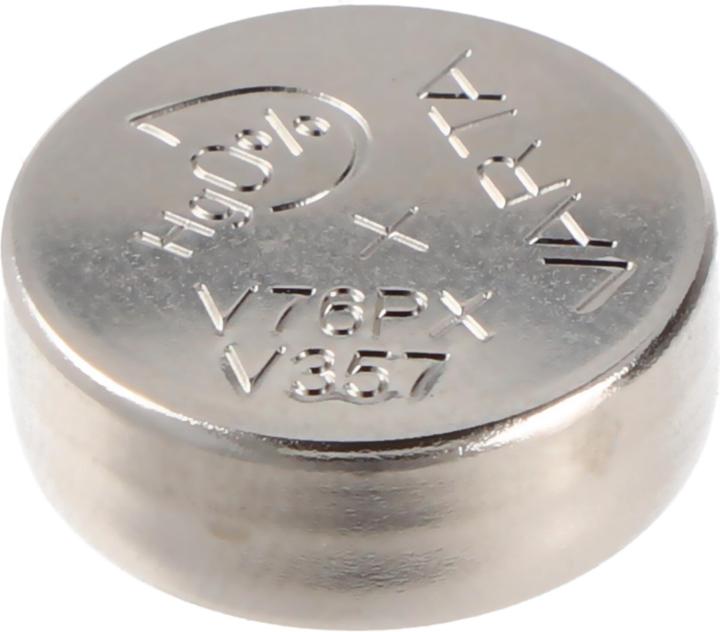 Actual product image Varta V357 (1 pcs., SR44, 155 mAh)