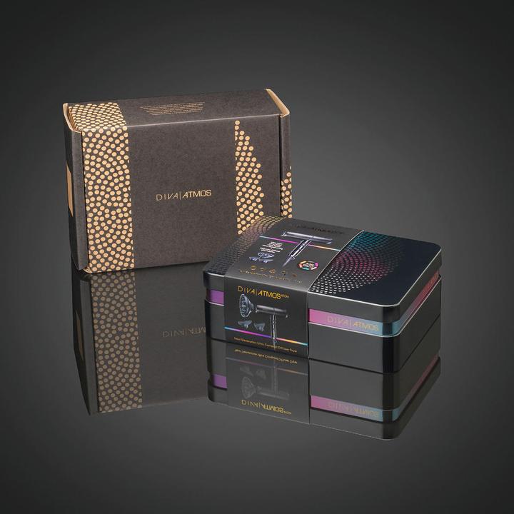 Actual product image Diva Hairdryer Atmos ATOM Set black