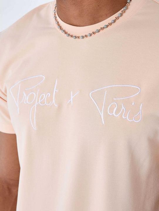 Produktbild Project X Paris t-shirt project basic logo-stickerei (XS)