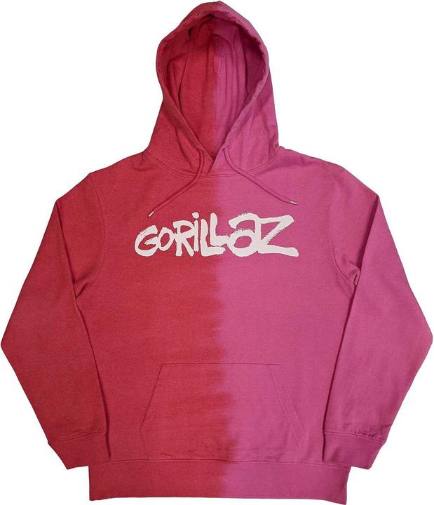 Immagine prodotto Gorillaz Felpa con cappuccio con logo bicolore per adulti (M)