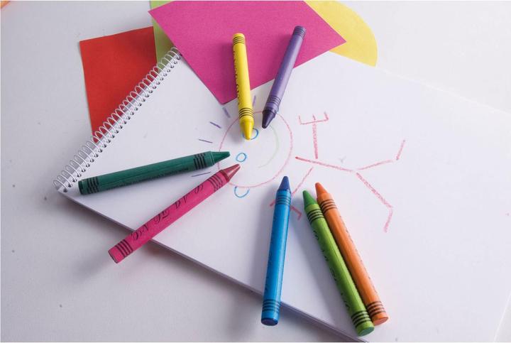 Image du produit Topwrite Kids Crayon de cire, 12dlg. (Multicolore, 12 x)