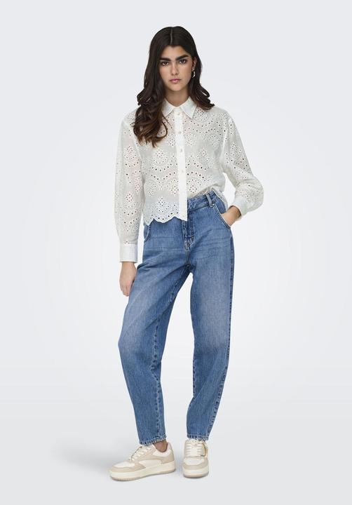 Actual product image Only Loose fit Shirt collar Sleeve cuffs with button Low set-in shoulder Shirt Shirt (L)