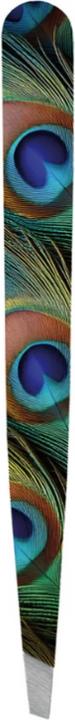 Actual product image Hausmann Pinzette schraeg Safari Pfau