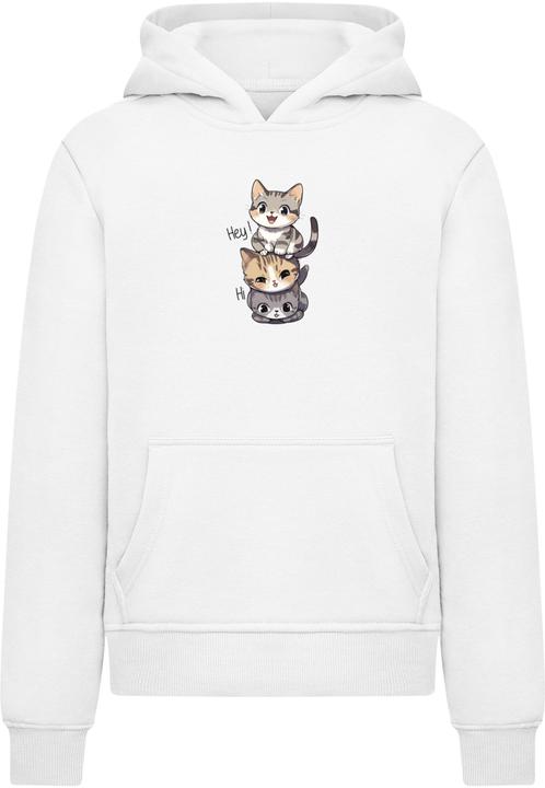 Produktbild Merchcode Kids Hi Cats - Basic Hoody - 184969 (134)