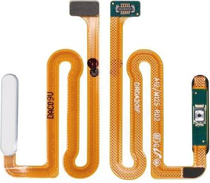 Actual product image Samsung Fingerprint Sensor + Flex for A125F, A127F Galaxy A12, A12 Nacho - white