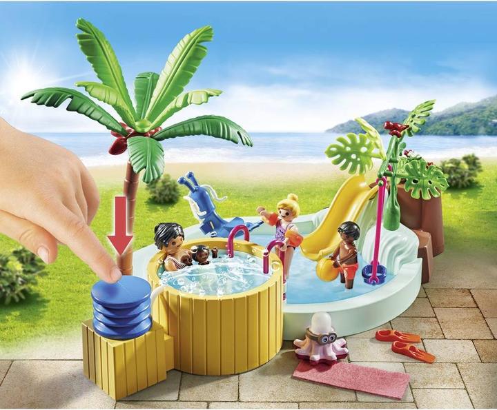 Image du produit Playmobil Piscine pour enfants avec jacuzzi (71529, Playmobil Ma vie)