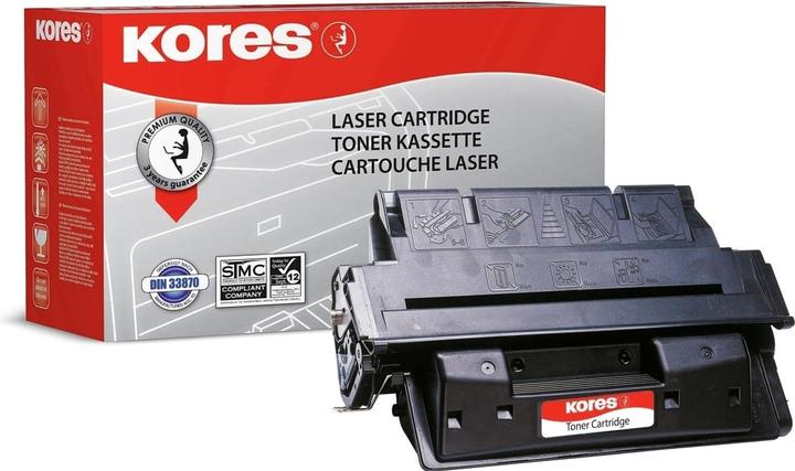 Actual product image Kores Toner for hp LaserJet 4000-4050 black Capacity approx. 10,000 pages Group 869 (FC)