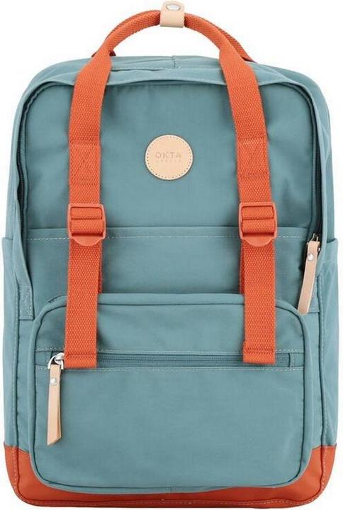 Actual product image Himawari 15" laptop backpack 1085B (turquoise) (16 l)