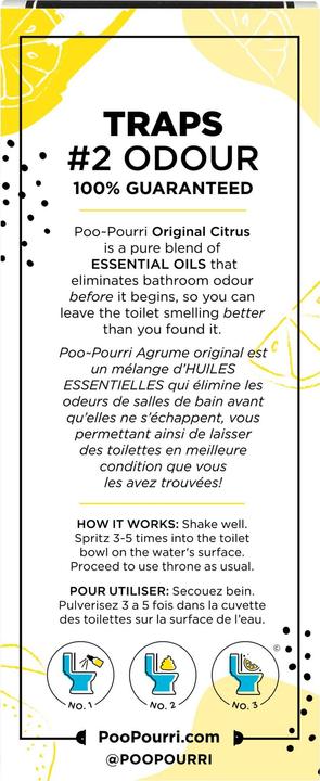 Actual product image Poo-Pourri Citrus