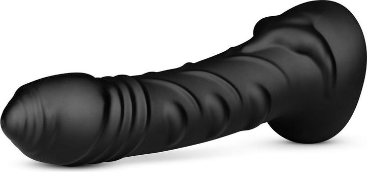 Actual product image Buttr Black Hawk Curved Anal Dildo