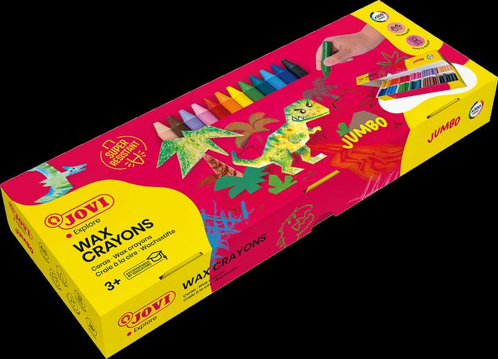 Produktbild Jovi Wax Crayons Jumbo Wachsmalstifte farbsortiert, 300 St. (300 Farben, 300 x)