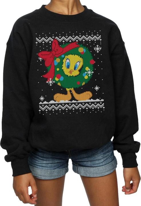 Image du produit Looney Tunes - Sweat TWEETY PIE CHRISTMAS FAIR ISLE - Fille (128)