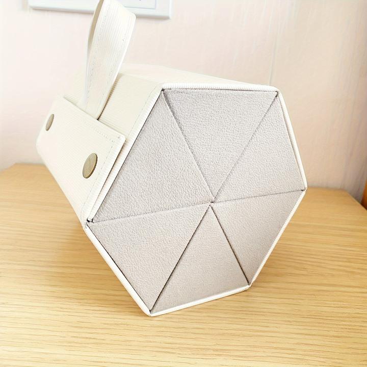 Image du produit Only-Bags.Store 1pc Glasses Organizer Case, Portable Glasses Case, PU Leder Hanging Foldable Eyeglasses Case